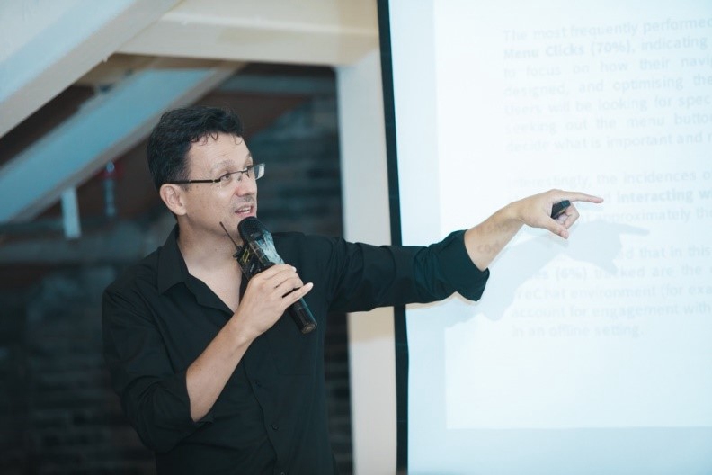 JINGdigital创始人兼首席体验官 Aaron Chang